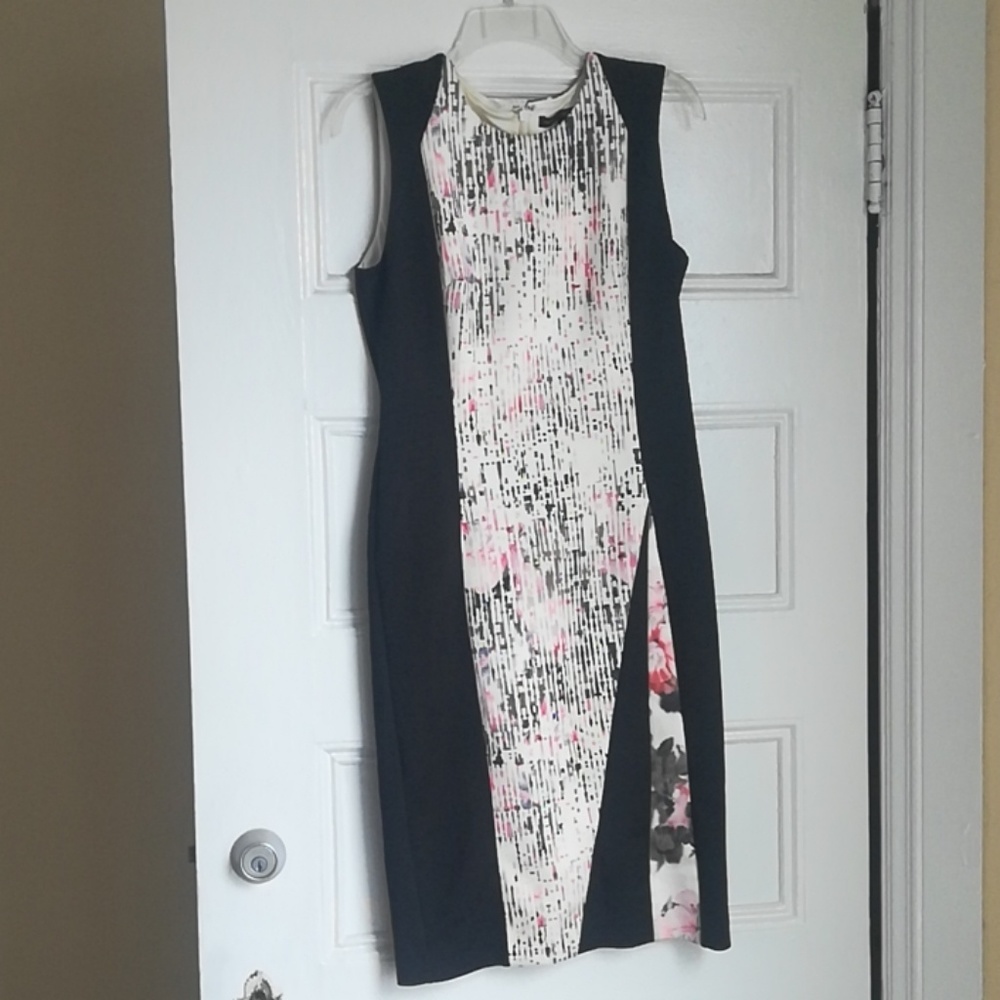 White House Black Market Sheath Dress Sz 4